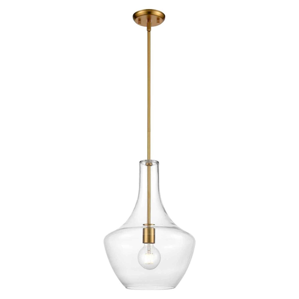 Suspension St. Julian - Laiton 12" by DVI Lighting | Luminaires & cie
