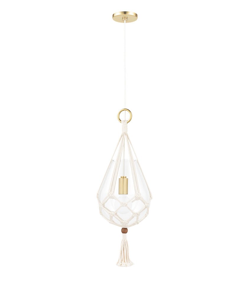 Suspension Tessa H411701S - AGB - by Mitzi | Luminaires & cie