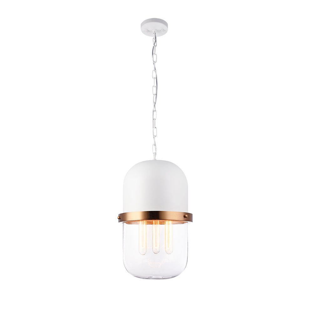 Suspension Tillie - Blanc 19" Claire by Matteo Lighting | Luminaires & cie