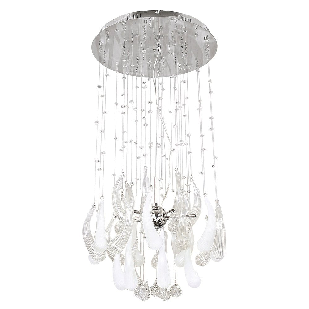Suspension Vetro - 19.75" Chrome by Creation Nova | Luminaires & cie