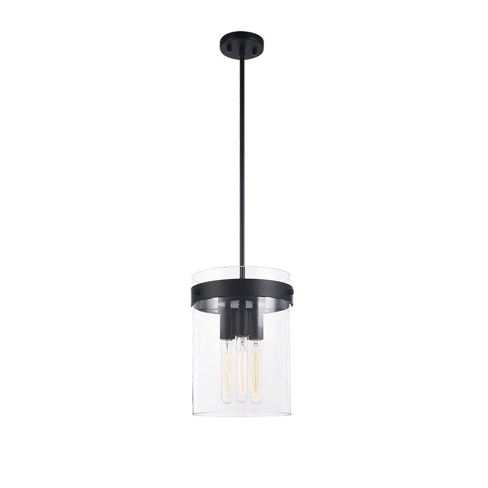 Suspension Zale - Noir 14" by Matteo Lighting | Luminaires & cie