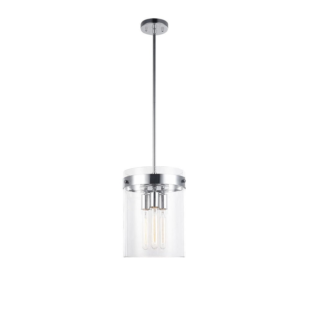 Suspension Zale - Chrome 14" by Matteo Lighting | Luminaires & cie