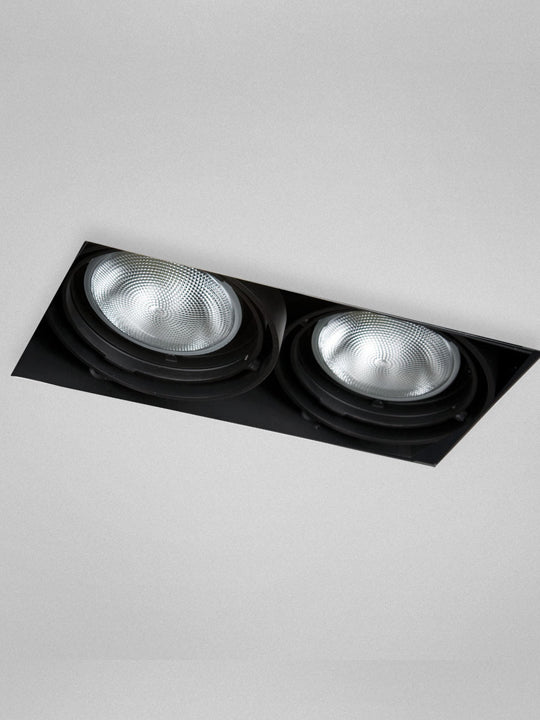 Techno Encastré Multiple Sans Cadre2L PAR30 - Noir by Eurofase | Luminaires & cie