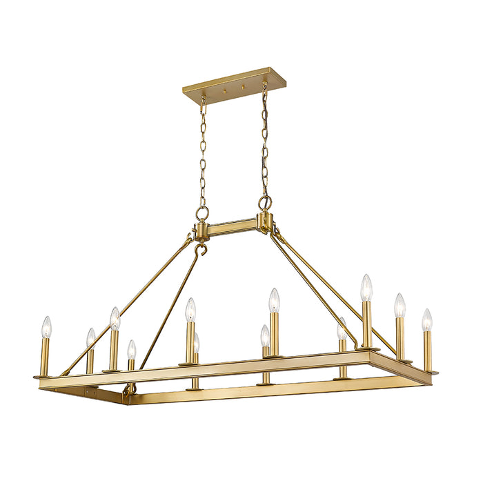 Chandelier Barclay Rectangle 12